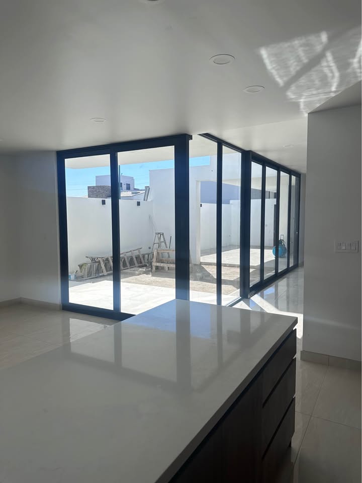Cocina y patio central